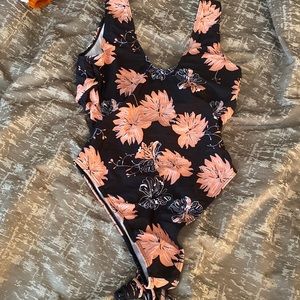 One piece bathing suit